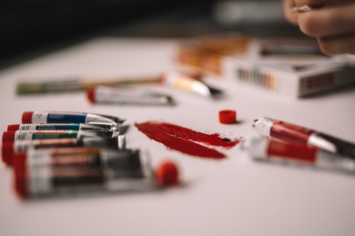Talens Art Creation Set de Iniciación de Pintura al Óleo con 12 Tubos de 12 ml
